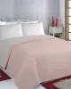 ΚΟΥΒΕΡΛΙ σετ (170cm x 240cm) WAVES pink/grey