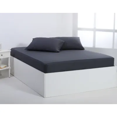 Βαμβακερό σεντόνι essentials (105cm x 200cm   35cm) turbulence