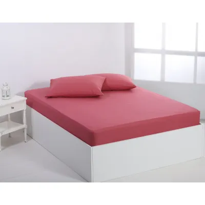 Βαμβακερό σεντόνι essentials (225cm x 267cm) baroque rose