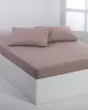 Βαμβακερό σεντόνι essentials (105cm x 200cm   35cm) mashroom