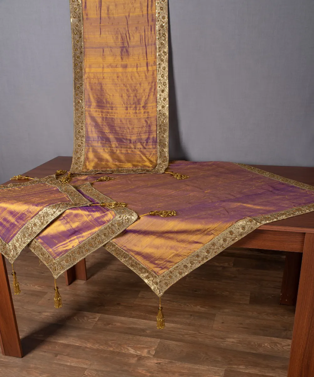 Σετ 4 τεμαχίων (100cm x 100cm, 50cm x 150cm, 2x50cm x 50cm) Αθηνά Χρυσό Μελανζέ Σετ 4 τεμαχίων (100cm x 100cm, 50cm x 150cm, 2x50cm x 50cm) Αθηνά Χρυσό Μελανζέ