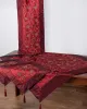 Σετ 4 τεμαχίων (100cm x 100cm, 40cm x 130cm, 2x40cm x 40cm) Ήρα Μπορντώ Σετ 4 τεμαχίων (100cm x 100cm, 40cm x 130cm, 2x40cm x 40cm) Ήρα Μπορντώ