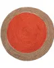 Χαλί γιούτα 1706 (150cm) teracotta