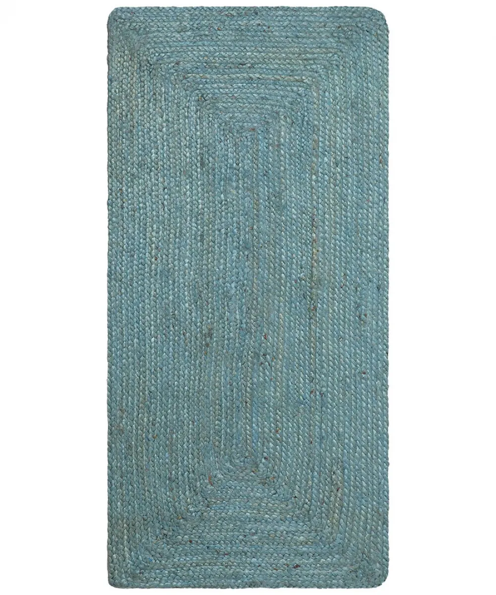 Χαλί γιούτα 1714 (70cm x 160cm) seagreen Χαλί γιούτα 1714 (70cm x 160cm) seagreen