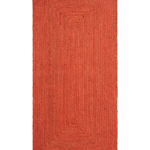 Χαλί γιούτα 1718 (160cm x 230cm) teracotta