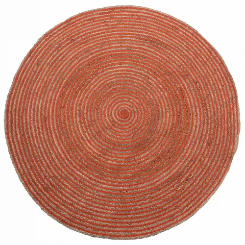 Χαλί γιούτα 1723 (150cm) teracotta