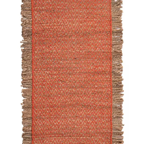 Χαλί γιούτα 1742 (60cm x 130cm) salmon