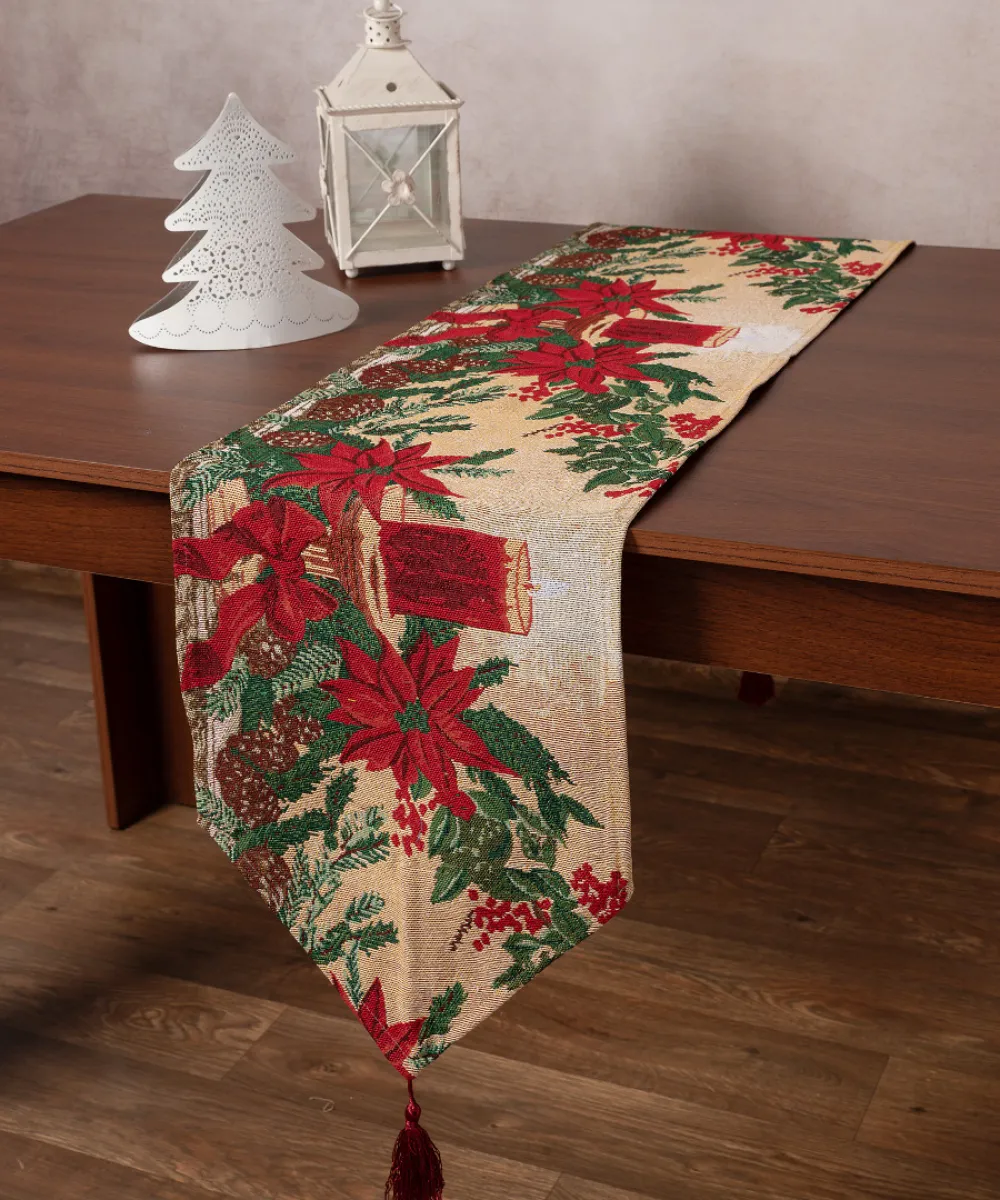 Χριστουγεννιάτικη τραβέρσα στόφα W351-131 (33cm x 172cm) Χριστουγεννιάτικη τραβέρσα στόφα W351-131 (33cm x 172cm)