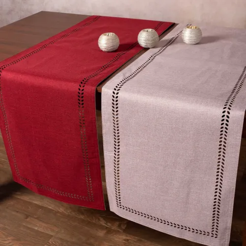 τραβέρσα (40cm x 120cm) bg18 αμέθυστος/κόκκινο
