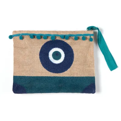 Πορτοφόλι γιούτα (19cm x 25cm) 2