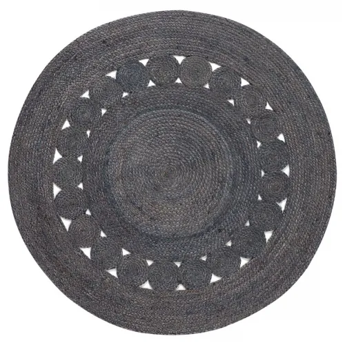 Χαλί γιούτα 1770 (200cm) dark grey