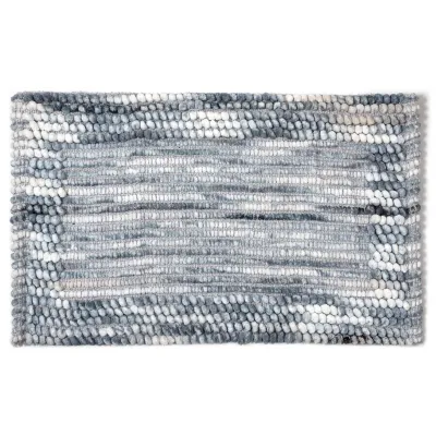 Πατάκι 15162 (55cm x 90cm) ανοιχτό γκρι