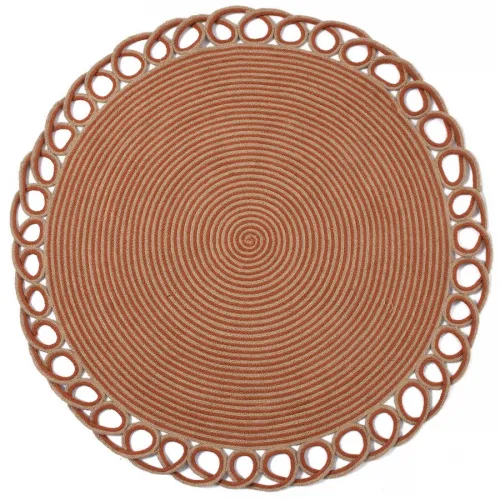 Χαλί γιούτα 1911 (200cm) rust