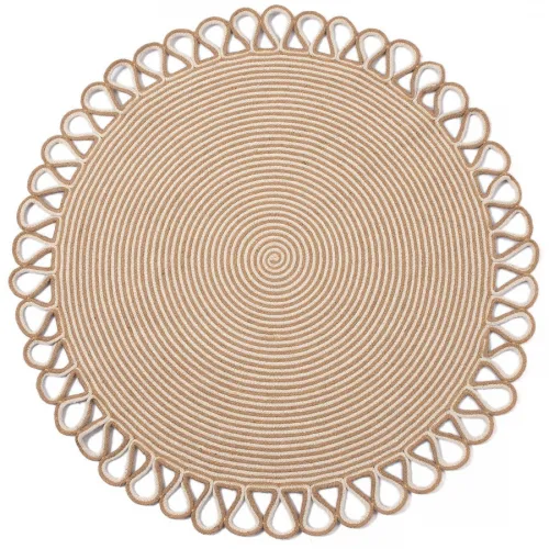 Χαλί γιούτα 1911 (150cm) beige