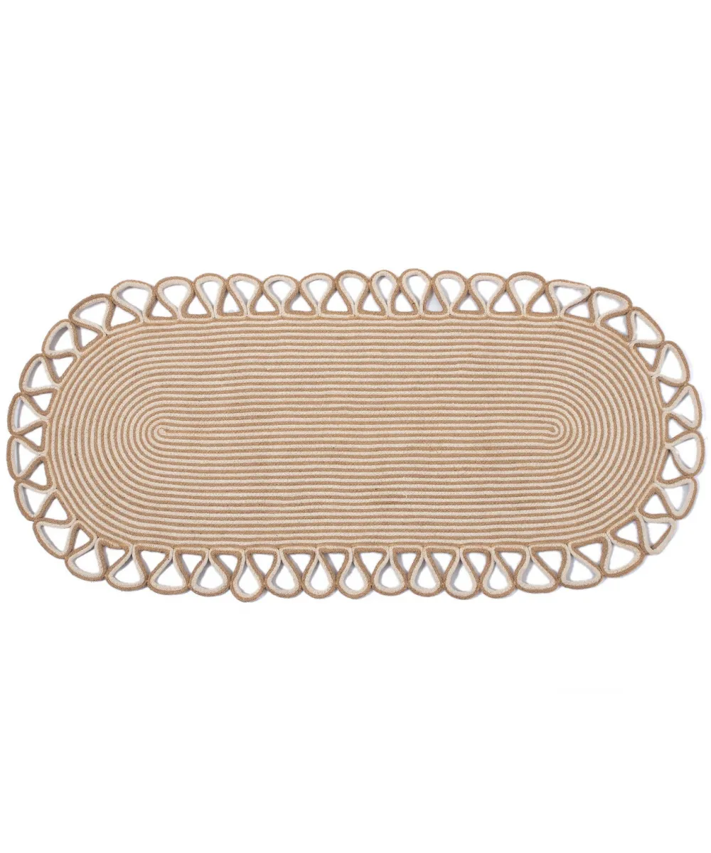 Χαλί γιούτα 1911 (120cm x 180cm) beige