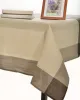 τραπεζομάντηλα nx031 (135cm x 135cm) γκρί καφέ γωνία τραπεζομάντηλα nx031 (135cm x 135cm) γκρί καφέ γωνία