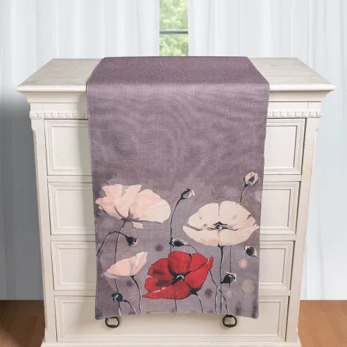 Τραβέρσα με στάμπα (45cm x 170cm) ks181