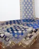 Σετ 4 τεμαχίων (110cm x 110cm, 50cm x 140cm,2x50cm x 50cm) AKB-301 Μπλε Σετ 4 τεμαχίων (110cm x 110cm, 50cm x 140cm,2x50cm x 50cm) AKB-301 Μπλε