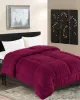 Κουβερτοπάπλωμα braid (240cm x 260cm) μπορντώ Κουβερτοπάπλωμα braid (240cm x 260cm) μπορντώ