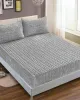 Σεντόνι fleece braid (100cm x 200cm ) γκρί Σεντόνι fleece braid (100cm x 200cm ) γκρί