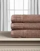 Βαμβακερή πετσέτα ΜΕΛΩΔΙΑ 600gsm (50cm x 100cm) light brown