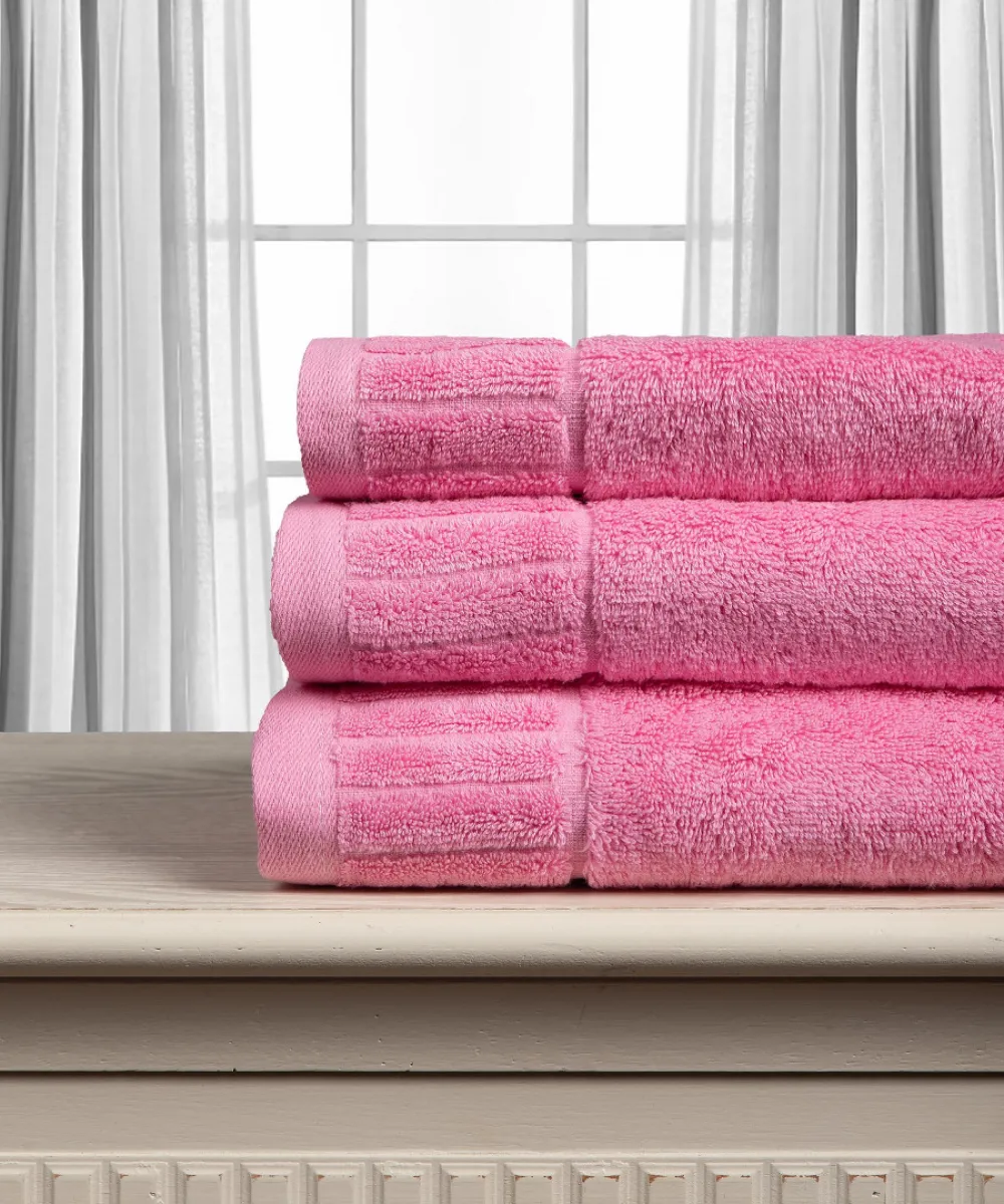 Βαμβακερή πετσέτα ΜΕΛΩΔΙΑ 600gsm (50cm x 100cm) Pink Βαμβακερή πετσέτα ΜΕΛΩΔΙΑ 600gsm (50cm x 100cm) Pink