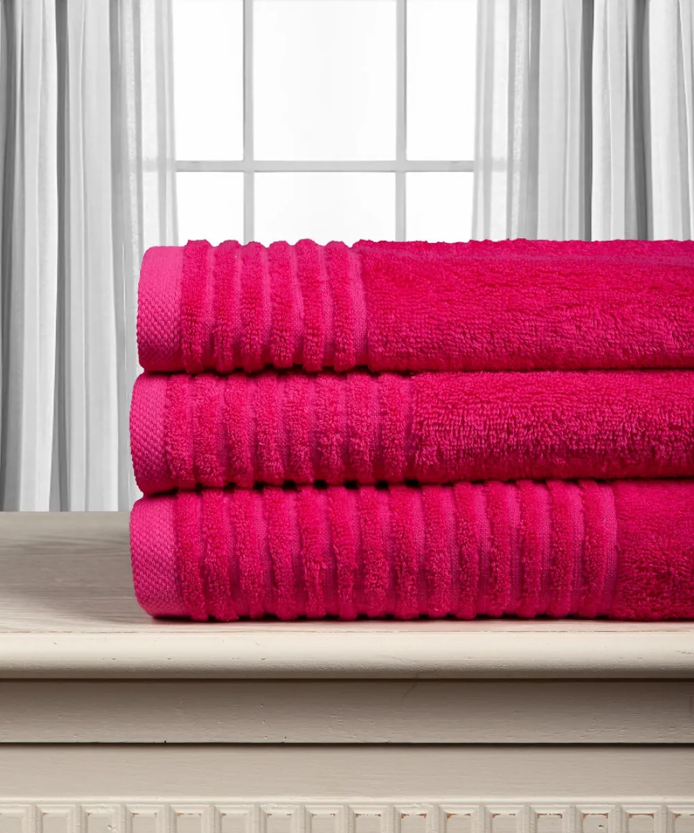 Βαμβακερή πετσέτα ΕΡΑΤΩ 600gsm (50cm x 100cm) fuschia