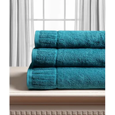 Βαμβακερή πετσέτα ΜΕΛΩΔΙΑ 600gsm (75cm x 150cm) teal