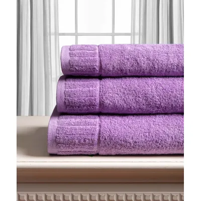 Βαμβακερή πετσέτα ΜΕΛΩΔΙΑ 600gsm (40cm x 60cm) lila