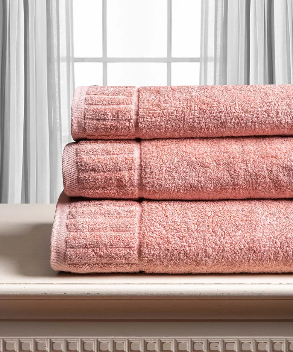 Βαμβακερή πετσέτα ΜΕΛΩΔΙΑ 600gsm (75cm x 150cm) dusty rose