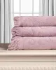 Βαμβακερή ζακάρ πετσέτα ALICIA 520gsm (80cm x 150cm) mauve