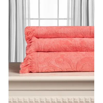 Βαμβακερή ζακάρ πετσέτα ALICIA 520gsm (80cm x 150cm) magenta