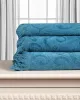 Βαμβακερή ζακάρ πετσέτα ALICIA 520gsm (50cm x 100cm) teal
