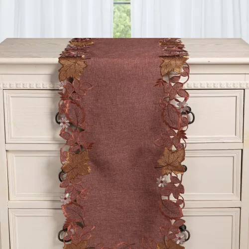 Τραβέρσα 19315 (38cm x 172cm) κεραμιδί