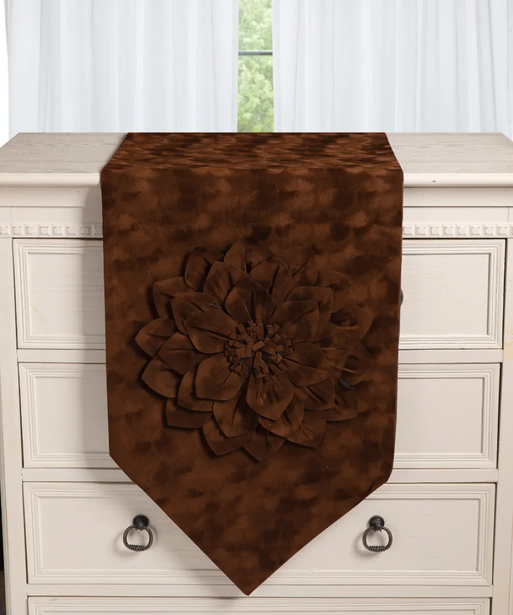 Τραβέρσα 97Β13 (40cm x 180cm) καφέ Τραβέρσα 97Β13 (40cm x 180cm) καφέ
