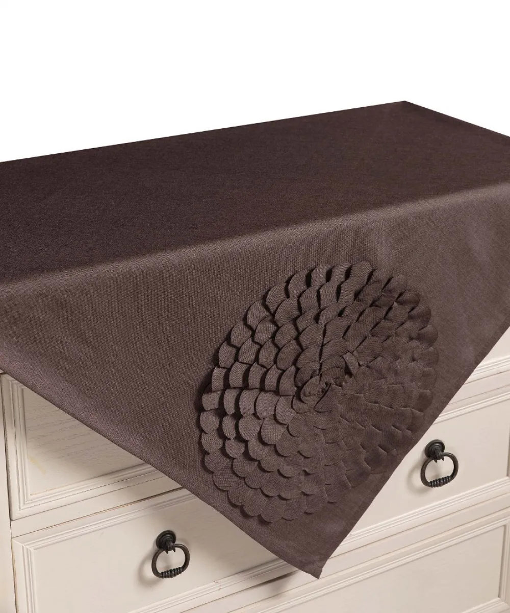 Τραπεζοκαρέ 538 (130cm x 130cm) καφέ Τραπεζοκαρέ 538 (130cm x 130cm) καφέ