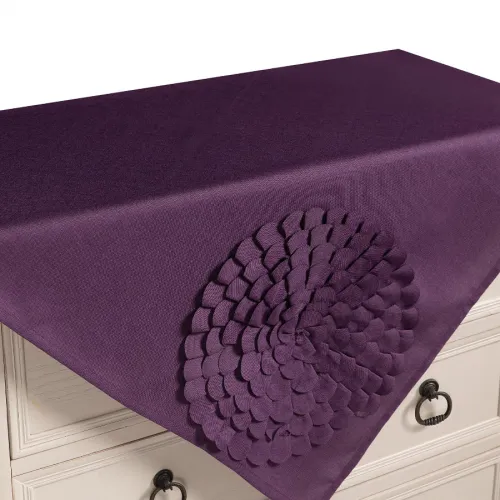 Τραπεζοκαρέ 538 (130cm x 130cm) μώβ 
