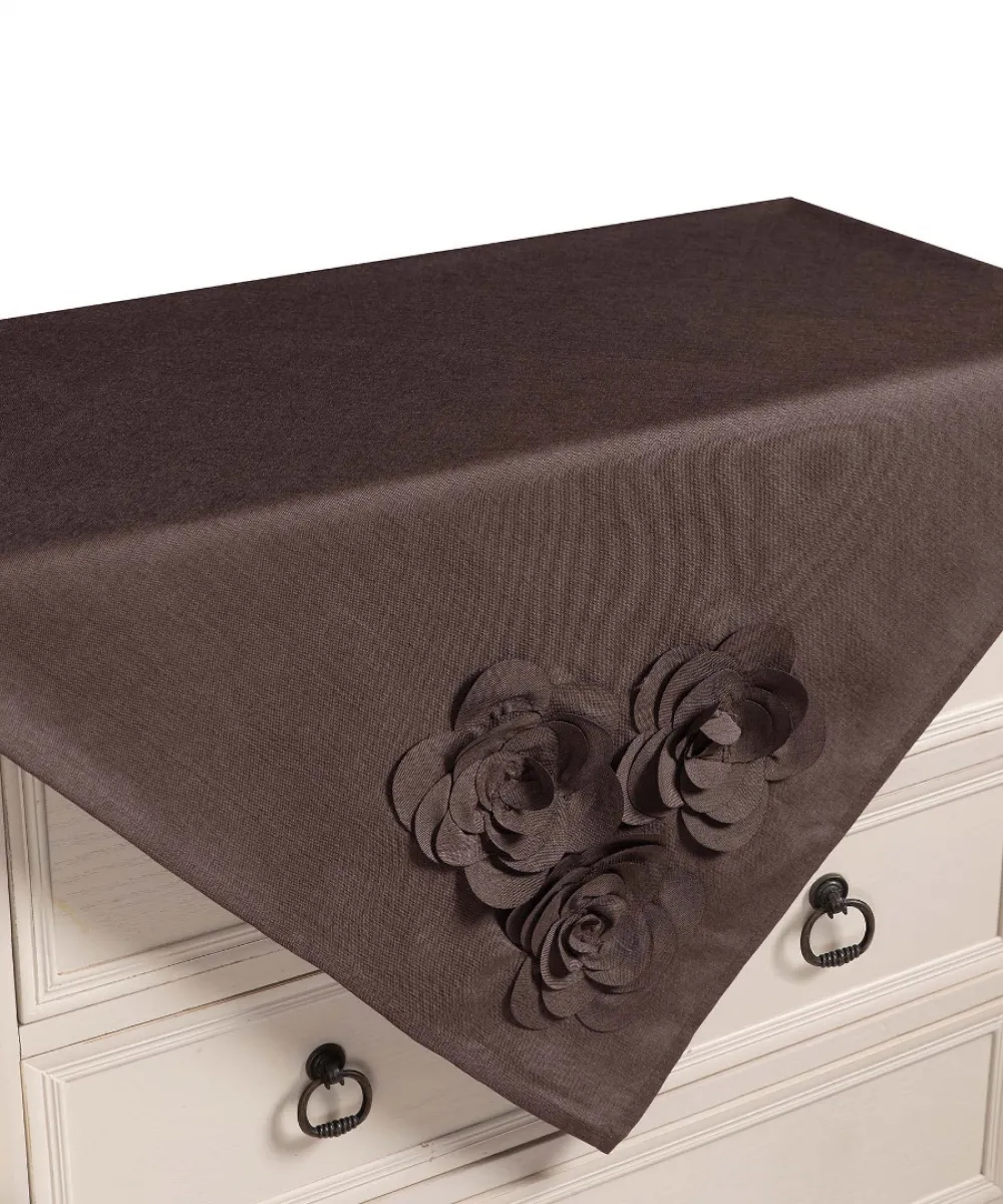 Τραπεζοκαρέ 558 (130cm x 130cm) καφέ Τραπεζοκαρέ 558 (130cm x 130cm) καφέ