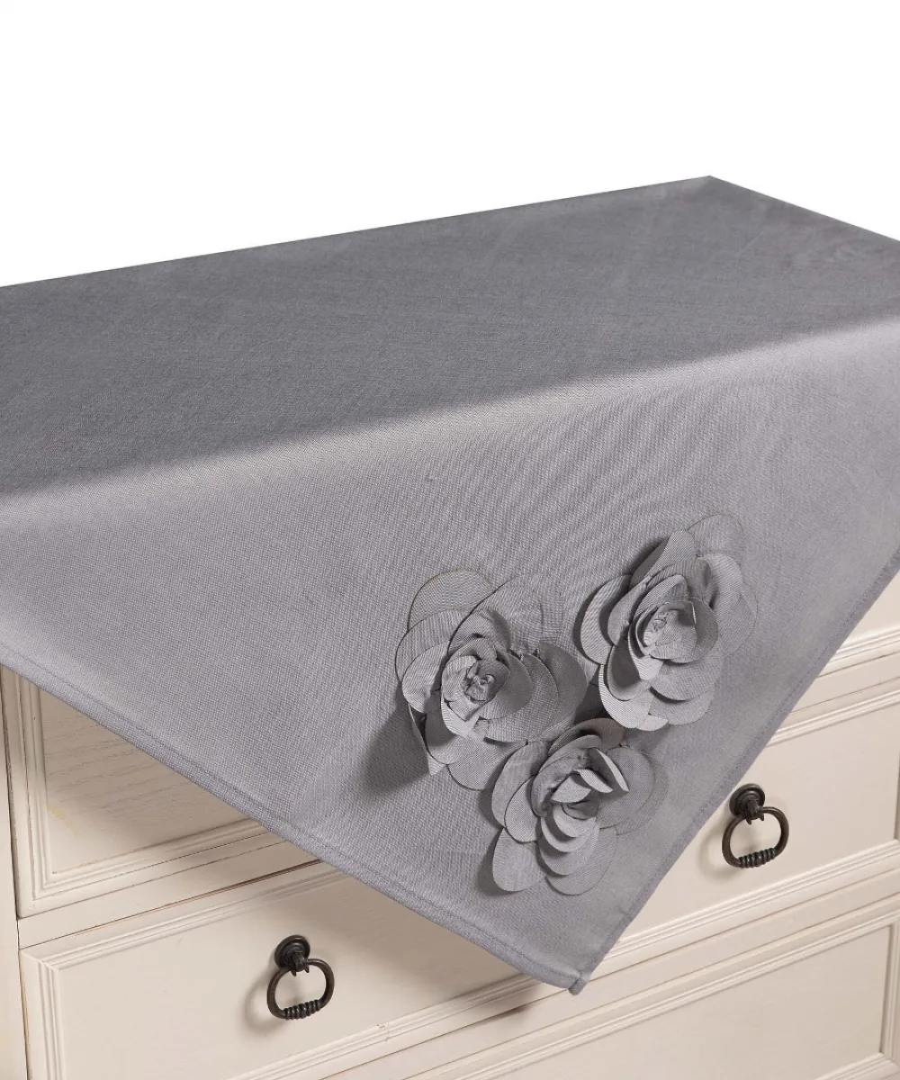 Τραπεζοκαρέ 558 (130cm x 130cm) γκρί Τραπεζοκαρέ 558 (130cm x 130cm) γκρί