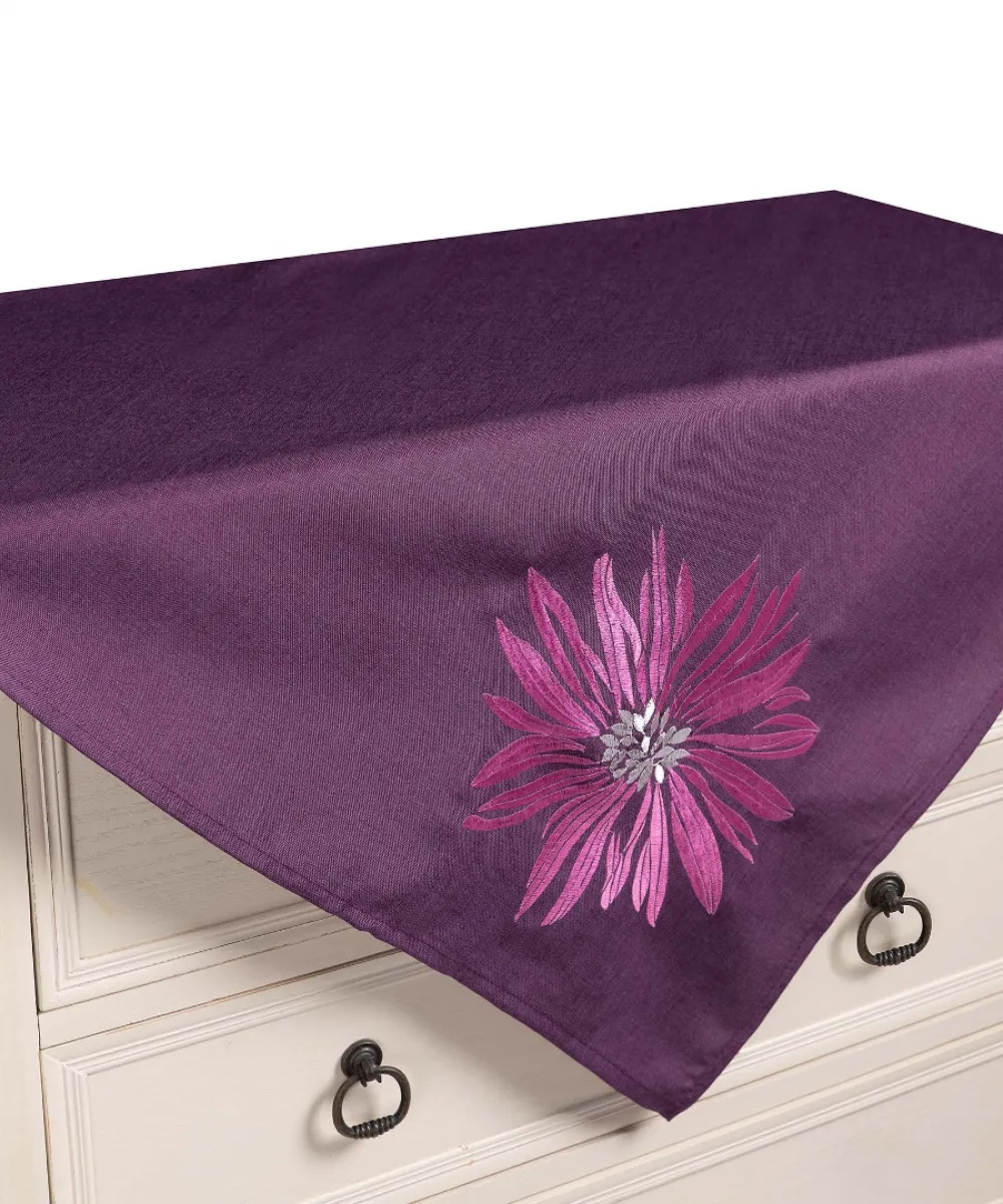 Τραπεζοκαρέ 5227 (130cm x 130cm) μώβ Τραπεζοκαρέ 5227 (130cm x 130cm) μώβ