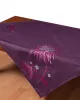 Τραπεζοκαρέ 5126 (130cm x 130cm) μώβ Τραπεζοκαρέ 5126 (130cm x 130cm) μώβ