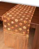Τούλινη καρέ τραβέρσα 264-17 (50cm x 200cm) πορτοκαλί