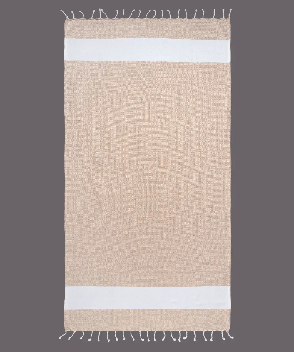 Pestemal nkp12 (90cm x 180cm) μπέζ