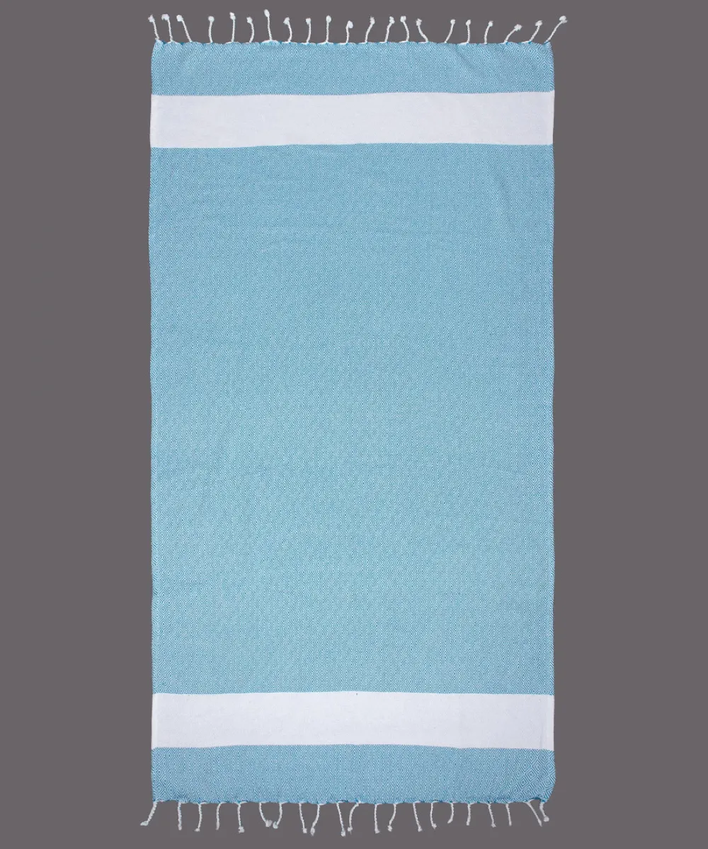 Pestemal nkp12 (90cm x 180cm) σιέλ