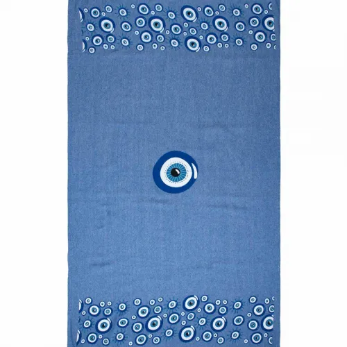Pestemal nkp544 (90cm x 180cm) μπλέ ροαγιάλ