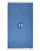 Pestemal nkp544 (90cm x 180cm) μπλέ ροαγιάλ