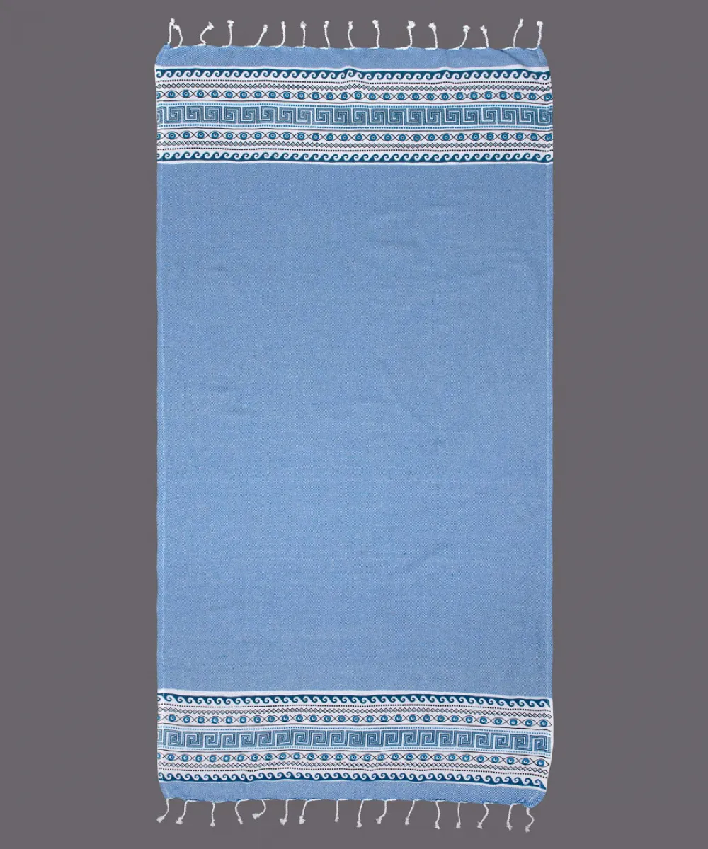 Pestemal nkp555 (90cm x 180cm) τυρκουάζ