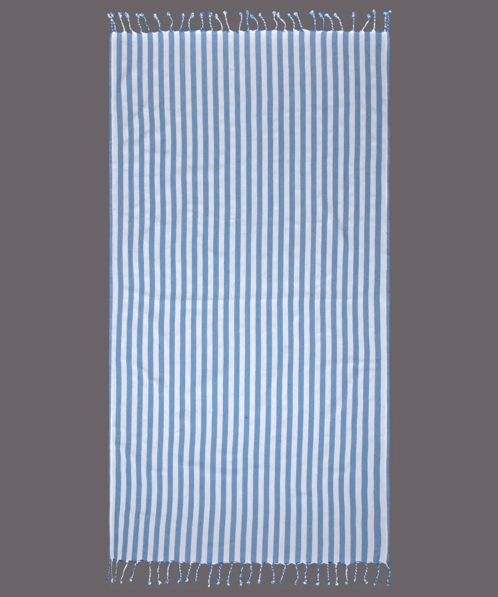 Pestemal nkp666 (90cm x 180cm) μπλέ ροαγιάλ