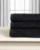 Βαμβακερή πετσέτα ΜΕΛΩΔΙΑ 600gsm (75cm x 150cm) black