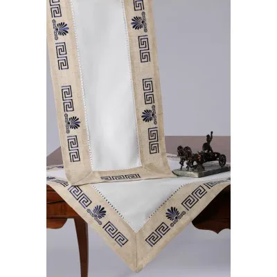 Τραβέρσα WH19-010 (45cm x 175cm) μπλέ
